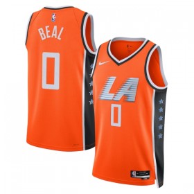 Dres Los Angeles Clippers Bradley Beal Nike 2025-26 City Edition Naranča Swingman